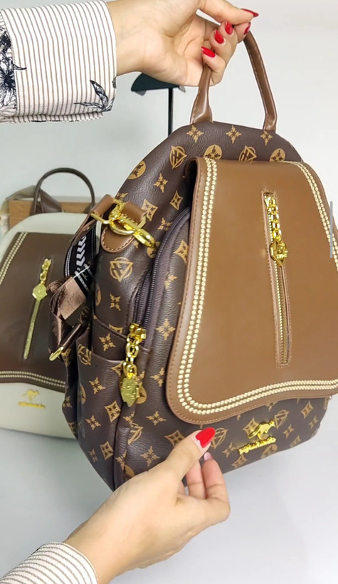 کوله پشتی کانگرو دخترانه وارداتی کد 3500