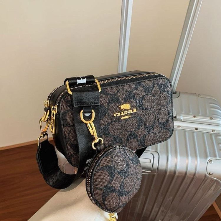 کیف دوشی زنانه طرح کوچ وارداتی کد 665