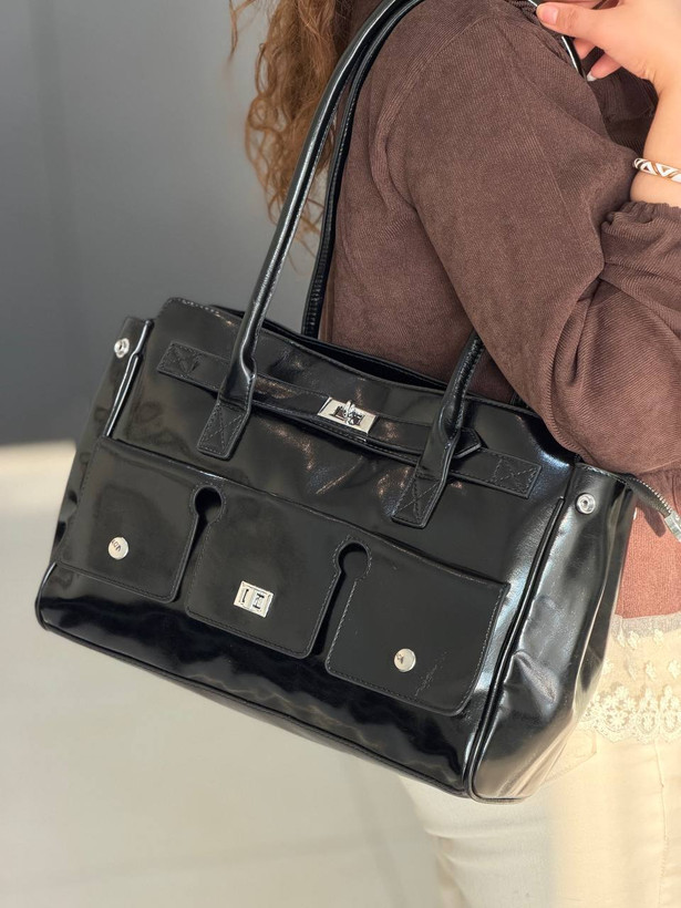 کیف زنانه سایز بزرگ چرم وارداتی کد 7243